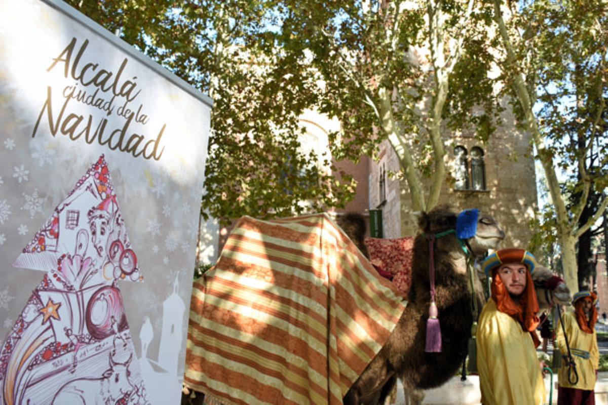 La pista de hielo más grande de España, un Papa Noël gigante y una noria de altura, se darán cita en Alcalá por Navidad
